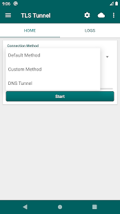 Lakukan pengaturan dengan memilih Custom SNI pada menu Connection Method.